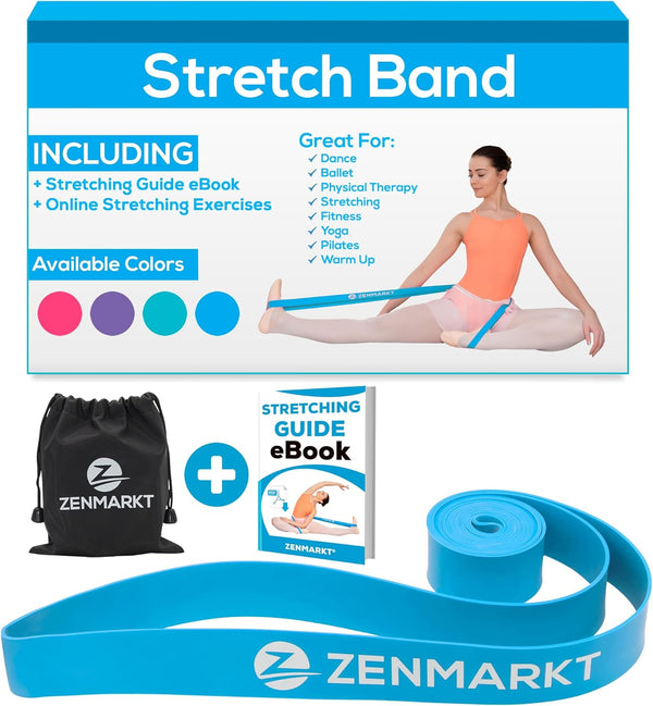 Zenmarkt Ballet Stretch Bands for Flexibility and Strength, Ideal Dance Equipment for Competitions
