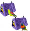 2 Pack Warm Bird Nest House Bed Hanging Hammock Toy for Pet Parrot, Parakeet, Cockatiel, Conure, Cockatoo (Purple)