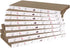 8 Packs in 1 Cat Scratch Pad, Reversible Durable Cardboard Cat Scratcher, Premium Scratch for Cats to Rest and Play