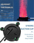 Uniclife Aquarium Volcano Ornament Kit with Air Stone Bubbler and Red LED Light for Fish Tank Decoration