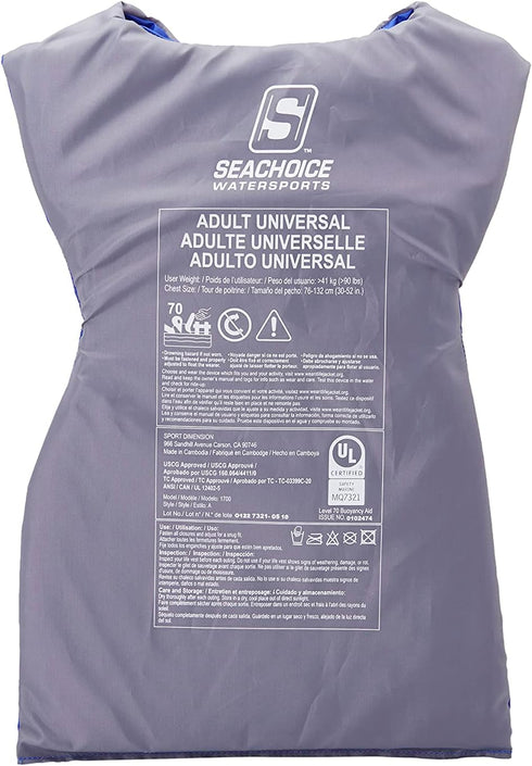Seachoice General Purpose Life Vest for Water Safety