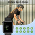 Fitness Tracker Watch with Heart Rate Monitor, Large Screen Activity Tracker with Pedometer and Sleep Monitor