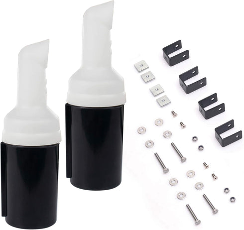 NOKINS Golf Cart No Drilling Sand Bottle for EZGO, Divot Filler Sand Bottle Assembly with Rattle Proof Holder