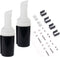 NOKINS Golf Cart No Drilling Sand Bottle for EZGO, Divot Filler Sand Bottle Assembly with Rattle Proof Holder