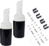 NOKINS Golf Cart No Drilling Sand Bottle for EZGO, Divot Filler Sand Bottle Assembly with Rattle Proof Holder