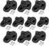 VGEBY 10Pcs Rock Climbing Holds - Plastic Kids Wall Rock Climbing Stones with Mounting Hardware Screws