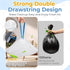 60 Pack M1 11/12 3 27.17" 13" (60) Cat Litter Bags Liners for Neakas and Pet Pivot Autoscooper Open-Top Self-Cleaning