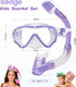Kids Snorkel Set - Dry Top Snorkel Mask Snorkeling Gear for Boys Girls Youth
