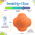SodaPup Crazy Bounce Durable Dog Ball & Chew Toy Made in USA, Non-Toxic Natural Rubber for Bonding & Exercise