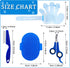 4 Pieces Bunny Grooming Kit, Rabbit Grooming Brush, Nail Clipper, Comb, and Bath Brush with Adjustable Handle