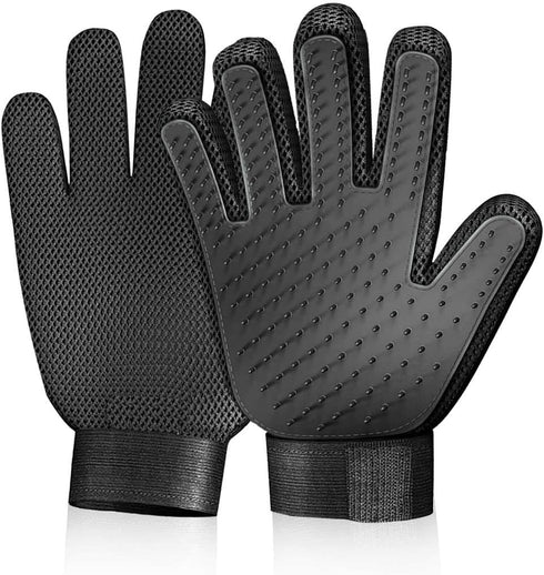 Grooming Glove for Deshedding, Efficient Pet Hair Remover Brush for Dogs and Cats