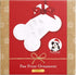 Kate & Milo Christmas Pet Paw Print Bone Ornament, Holiday Decor, Pawprint Clay Impression Kit, White