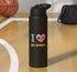 I heart quinoa I love quinoa Stainless Steel Insulated Water Bottle