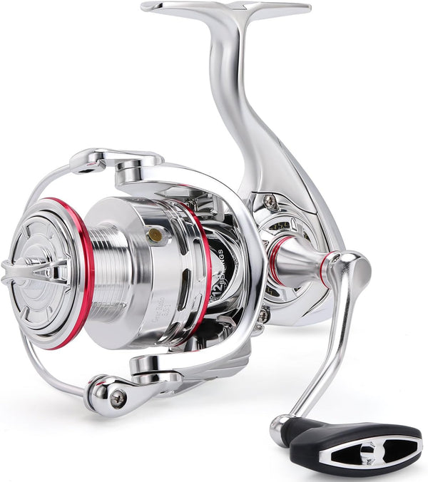 Sougayilang SW Saltwater Spinning Reel, CNC Aluminum Spool, 5.5:1 Gear Ratio, Max Drag 33LB