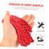Toddmomy Red Bicycle Chain Accessories, Single Speed Bike Chain, Steel Road Vehicles