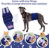 Male,Pack 3 U-DM08XS, Washable Dog Diapers of High Absorbing Male Dog Diapers & Adjustable Strap Reusable Male Puppy