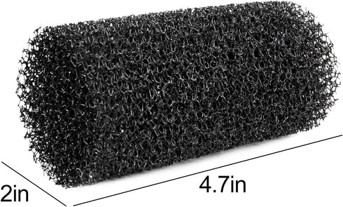 6 PCS Internal Filter Sponge Foam, Aquarium Bio Sponge Rolls of Fish Tank Filter Accessories 4.5" x 2"