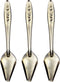 4.7" Bird Parrot Stainless Steel Metal Feeding Spoon, Special Feeding Scoop for Peony Cockatiel Parrot (3 PCS)
