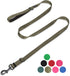 Hyhug Pets Adjustable 6 Feet Leash with Super Soft Neoprene Padded Handle for Medium Large Dogs (Military Green)