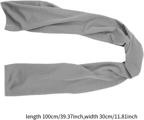 Menolana Cooling Towel Chilly Towel Portable Neck Wrap Practical, Microfiber Stay Cool for Hiking Outdoor Activities