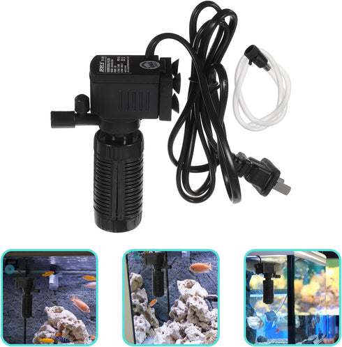 Balacoo Aquarium Filter Sponge Filter, 5 Gallon Fish Tank Supplies, Underwater Filter Household Cleaner