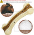 Dog Chew Toys for Aggressive Chewers - 2 Pack Nylon Durable Bones with Real Beef Flavor for All Breeds
