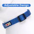 Pawtitas Adjustable Dog Collar, Heavy Duty Waterproof with Quick-Release Buckle, Blue for Small Breed