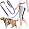 Heavy Duty Tactical Dog Leash for Medium and Large Dogs, 6 in 1 Hands Free for Training, 4-7FT Long Dog Leash, Green