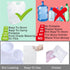 WMXWAN 21 (8 2.6 Gallons pcs, Gallons Each), Water Storage Containers, Foldable Water Bag, BPA-Free, Premium