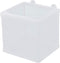 Fish Hatchery Breeder Box, Nylon Incubator Mesh for Fish Breeding Tanks Isolation Box (White Square, 20PCS)