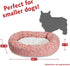 Majestic Pet 24" Charlie Salmon Sherpa Bagel Bed
