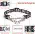 Martingale Dog Collar with Stainless Steel Chain, Limited Chain Cinch Training Collar, XL