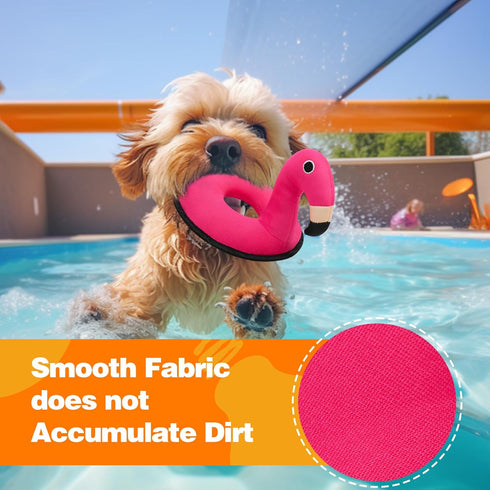 Squeaky Dog Toys, Floating Swim Ring Design for Indoor or Outdoor Play, Interactive Gifts for Small and Medium Dogs -