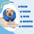 Blue Inflatable Cone Collar for Medium Dogs