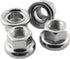 ZRM&E 4pcs M10 Bicycle Wheel Axle Nuts, 10mm Rear Wheel Screw, Nonslip Shaft for Mountain Bike and Road Vehicle