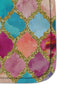 Personalized Glitter Moroccan Watercolor Hand Sanitizer & Keychain Holder - Large