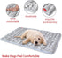 Soft Dog Bed Mat with Cute Prints, Dog Crate Mat (21" X 14"), Personalized Dog Crate Pad, Anti-Slip Bottom, Machine