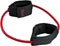 SPRI Xercuff Leg Resistance Band Exercise Cord - Non-Slip Padded Ankle Cuffs, Portable for Gym or Home