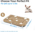 Mora Pets Cat Bed for Indoor Cats, Washable Dog Crate Pad, Soft Flat Puppy Mattress for 22 inch Cage