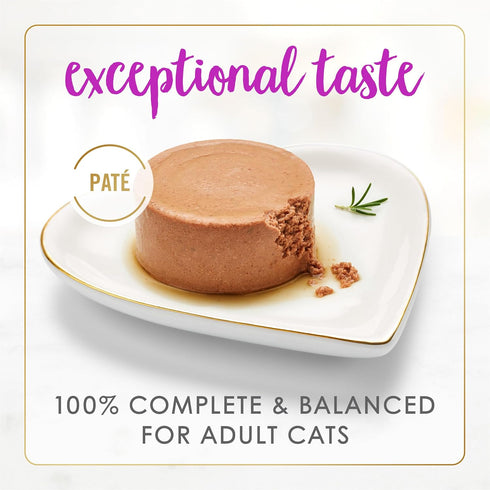 (Pack 24) 3 oz. Purina Fancy Feast Tender Beef and Liver Feast Classic Grain Free Wet Cat Food Pate - of Cans