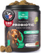 Probiotics for Dogs - Support Gut Health, Immunity, Itchy Skin, Allergies - 180 Probiotic Chews for Dogs