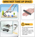 hygger Mini Submersible Aquarium Heater, 75W Digital Display for Turtle and Betta Tank