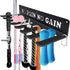 Gym Home Rack, 8 Hook Heavy-Duty Wall-mounted Organizer, Multi-Purpose Workout Gear Storage for Fitness