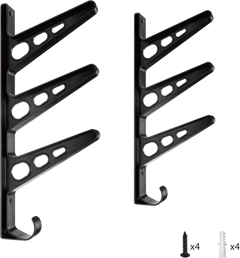 Skateboard Storage Rack - Wall Mounted Hanger for Longboard Organizer, Space Saving for Skateboards and Gear