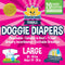 Bodhi Dog Disposable Female Dog Diapers - Super Absorbent Dog Diapers for