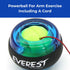 Gyro Ball for Hand, Grip, & Forearm - Wrist Exerciser Strengthener - Gyroscope Ball to Regulate Tension, Arthritis & Carpal Tunnel - Gyroscopic Hand Exercise Balls by EVEREST FITNESS