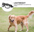 Pet Goggles - Eye Protective Glasses for Medium or Large Dog, Anti-UV, Windproof, Waterproof (Transparent)