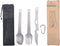 Boundless Voyage Titanium Cutlery Set Ultralight Utility Flatware Utensil Spoon Fork Knife