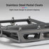 ROCKBROS Dual Function MTB Mountain Bike Pedals, Aluminum Clipless & Flat Platform 9/16" with Cleats