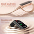 FITVII 24/7 IP68 Slim Fitness Tracker with Blood Oxygen, Blood Pressure, Heart Rate and Sleep Tracking, Waterproof